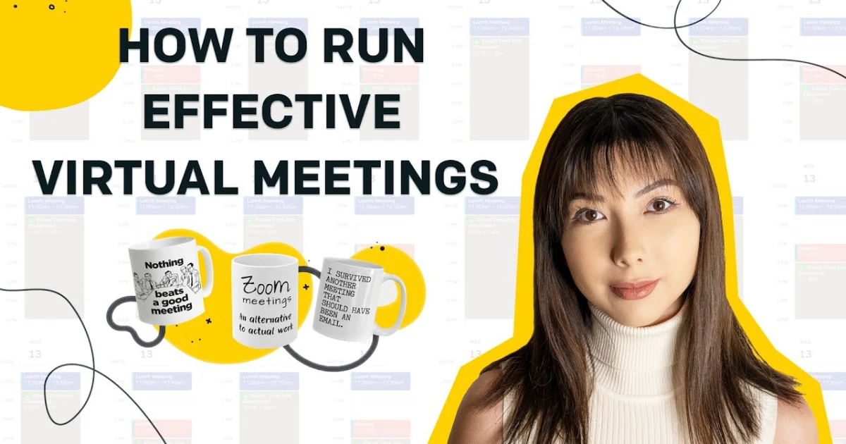 How to Run Effective Virtual Meetings