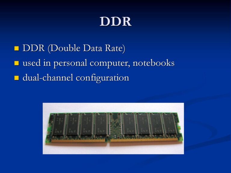 The Ultimate Guide to DDR (Double Data Rate) Memory